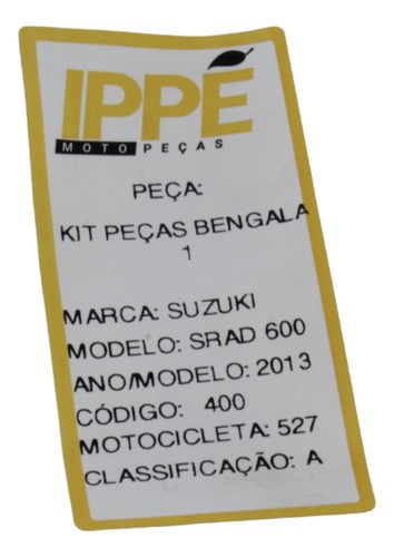 Kit Peças Bengala Suzuki Srad 600 2013 (527)