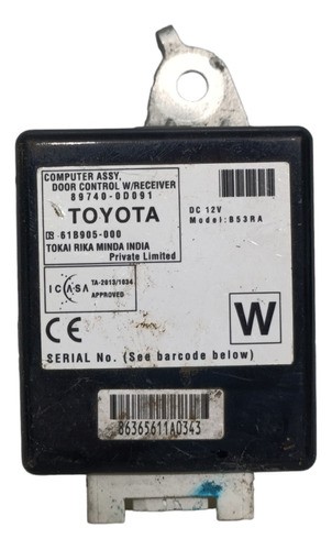 Módulo Controle De Portas Toyota Etios 2015