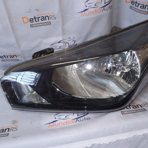 Farol Hb20 Esquerdo 2012 A 2019 Mascara Negra Original 2468