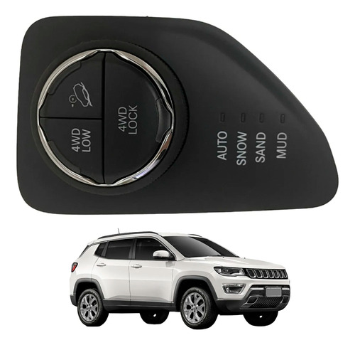 Botão Comando Tração Compass 2021 D  532350300 3 Pinos