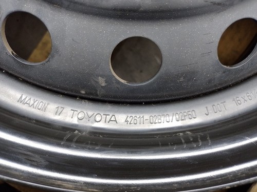 Roda De Ferro Toyota Corolla Aro 16 2009/2019 4261102b70