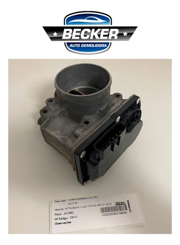 Corpo De Borboleta Tbi L200 Triton Hpe D 2015 - 1450a033