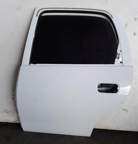 Porta Traseira Esquerda Branca Gm Corsa 1997 A 2012