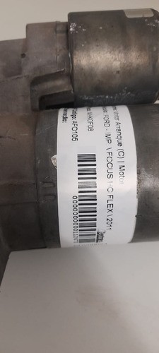 Motor De Arranque Ford Focus 1.6 Sygma 2011 - F000al0402