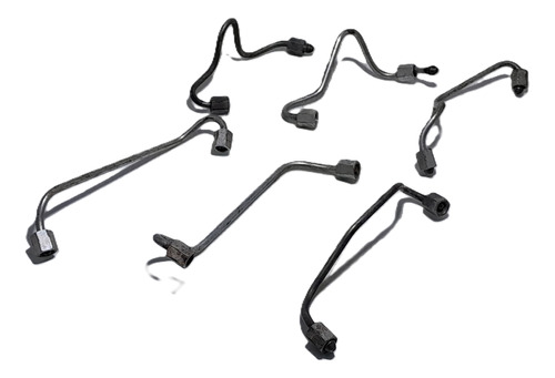 Jogo Tubo Injetor Cano Bicos Eletrônico 6 Cilindros Mwm X12