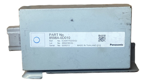 Módulo Central Alarme Toyota Yaris Flex 1.5 8598a0d010