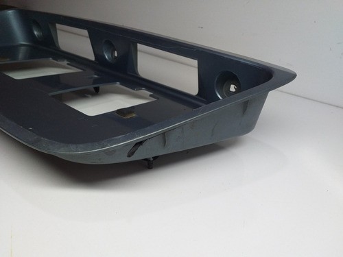 Moldura Placa Honda Civic 1997/1999 Original Azul 