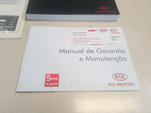 Manual Proprietário Kia Sorento 2008 2009