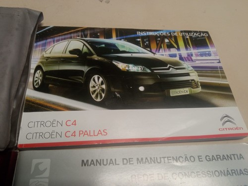 Manual Proprietário Citroen C4 Pallas 2014