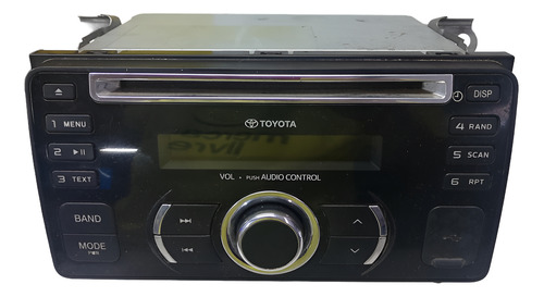 Radio Som Cd Player Original Toyota Etios 1.5 Usb Usado