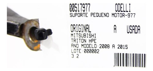 Suporte Pequeno Motor Triton Hpe 08/15 (977)