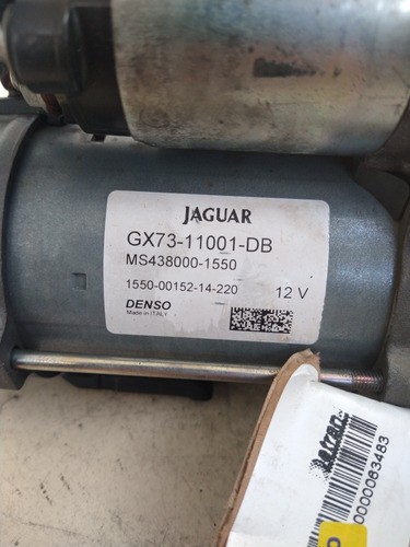 Motor Partida Arranque Jaguar Xe Pure 2016