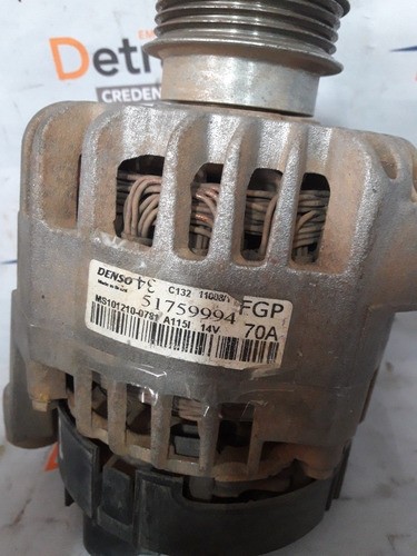 Alternador Fiat Fire Sem Ar Condicionado 70 Amperes