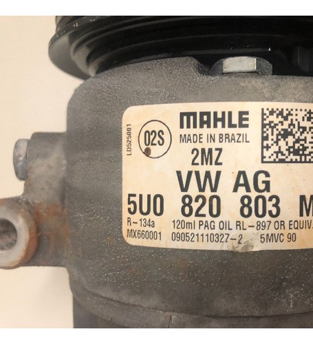 Compressor Ac Gol 1.0 3cc 21/22 G8 - 5u0820803m