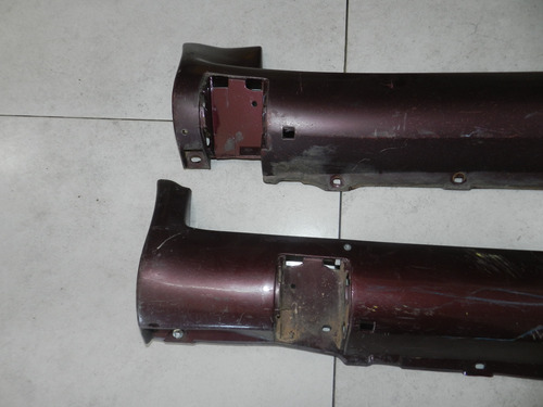 Par Spoiler Saia Lateral Caixa De Ar Vw Santana 1991 A 1997