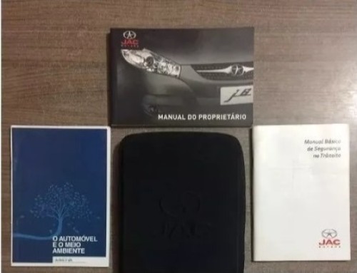 Manual De Instruções Original Jac Motors J6