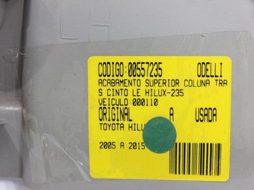 Acabamento Superior Col Tras Cinto Le Hilux 05/15 Us (235)