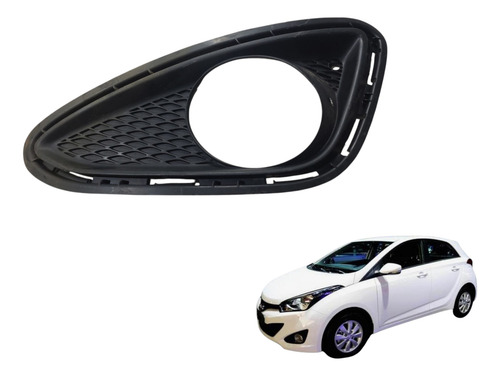 Moldura Farol Milha Esquerdo Hyundai Hb20 2012 2019 (al)
