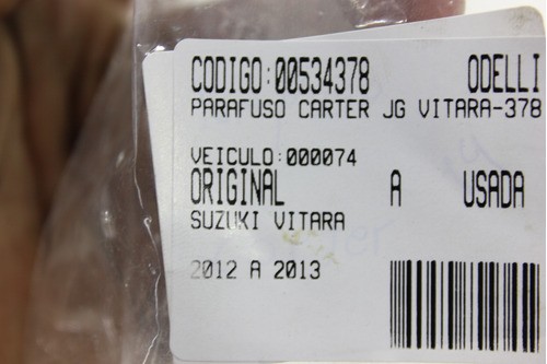 Parafuso Carter Jg Vitara 12/13 (378)