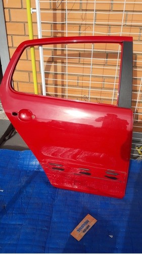 Porta Traseira Direita Volkswagen Crossfox 11/15 Vermelho 