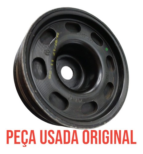 Polia Dupla Virabrequim Vw Gol G7 G8 Fox Polo Voyage Saveiro