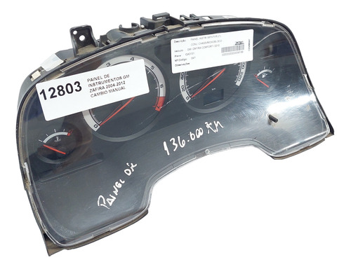 Painel Instrumentos Velocímetro Zafira 2.0 Cambio Manual