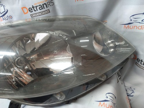 Farol Sandero 2012 2013 2014 Cinza Direito Original 4833