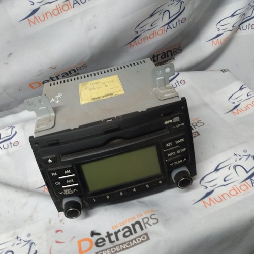 Rádio Cd Player Hyundai I30 2008/12 Original  6084