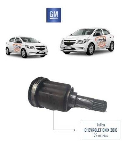 Tulipa Chevrolet Onix 2018 22 Estrias