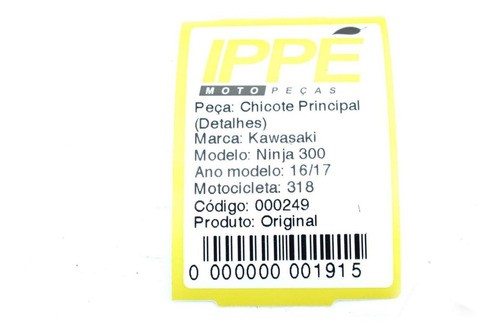 Chicote Principal Com Avaria Ninja 300 (318)