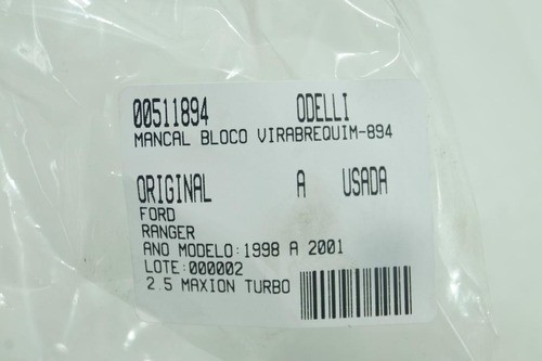 Mancal Bloco Virabrequim Ranger 98/01 Usado (894)