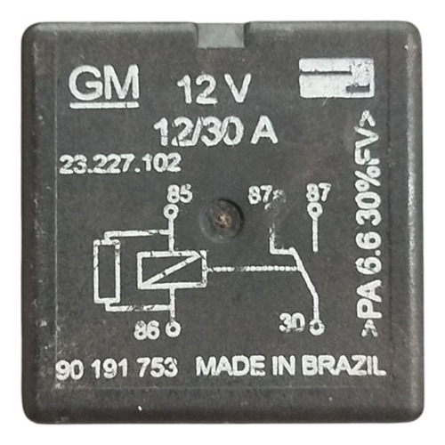 Relé Auxiliar Reversor Ar Condicionado Gm Corsa 99 A 05 (vc)