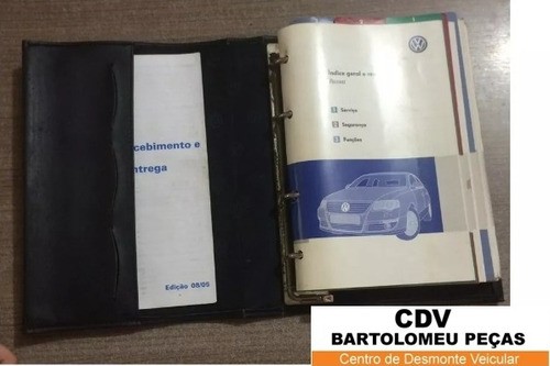 Manual De Instruções Original Volkswagen Passat