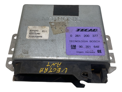 Módulo De Injeção Gm Vectra 2.0 8v Mpfi 0261200377 90351648