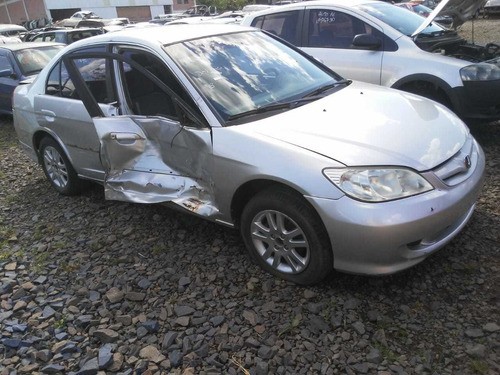 Sucata Honda Civic Automático 115cvs 2005 Rs Auto Peças Cai