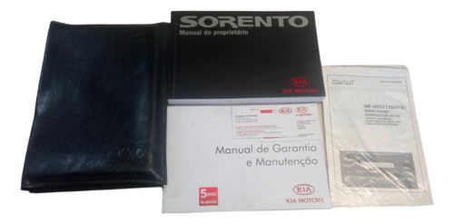 Manual Proprietário Kia Sorento 2008 2009