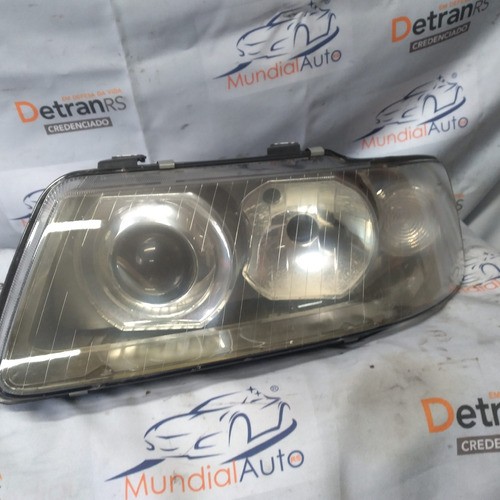 Farol Audi A3 2001 2002 2003 2004 2005 2006 Cromado 6005