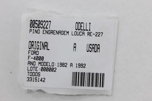 Pino Engrenagem Louca Re F-4000 82/92 Usado (227)