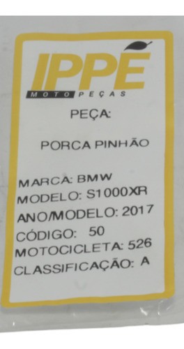 Porca Pinhão Bmw S1000xr 2017 (526)