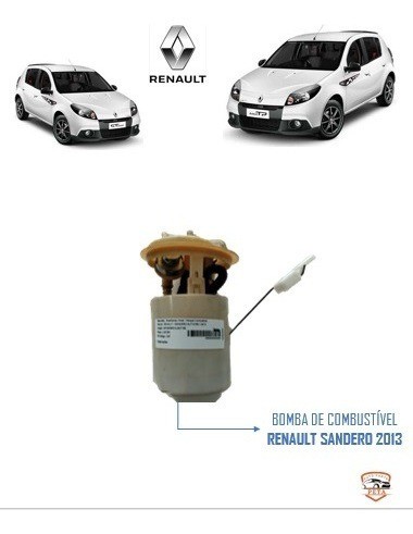 Bomba Combustível Renault Sandero 1.0 16v 2011 2012 2013