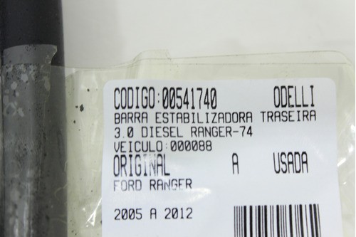 Barra Estabilizadora Tras 3.0 Diesel Ranger 05/12 (740)