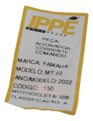 Acionador Corrente Comando Yamaha Mt03 2022 (506)