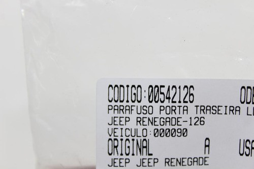 Parafuso Porta Traseira Ld Jg Jeep Renegade 15/22 (126)