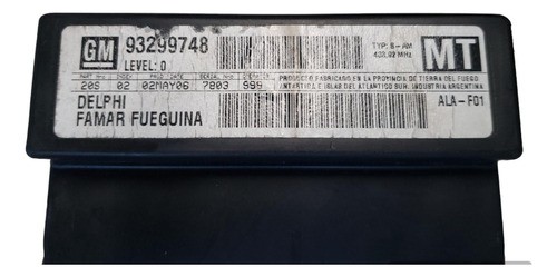 Módulo Conforto Alarme Chevrolet Astra Celta 2003 A 2010