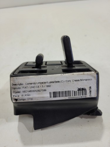 Comando Cheve Luz Fiat Uno 1992/95 (r)