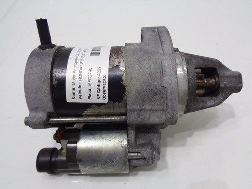 Motor Partida Arranque Fit Ex 2007 Automático 05 06 08 