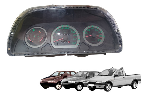 Painel Instrumento Palio Siena Strada 1.6 16v Contagiros Rpm