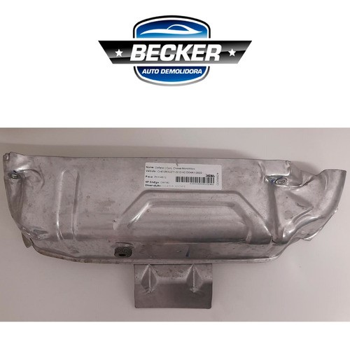 Defletor Coletor De Escape Gm S10 High Country 22 24590362ek