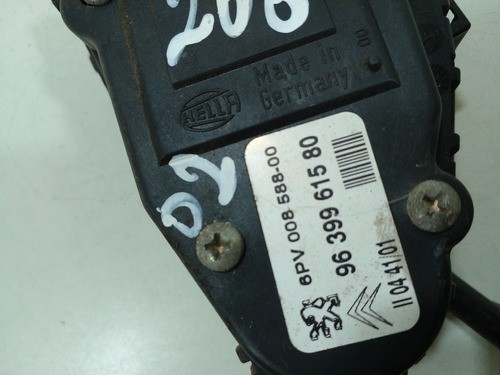 Pedal Acelerador Eletronico Peugeot 206 2002 9639961580 (m)