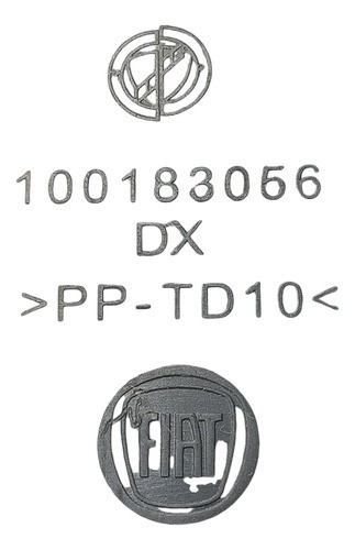 Moldura Porta Traseira Direito Fiat Uno 12 (rf) Cxf54